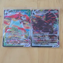Pokemon TCG 16 Card Lot V/VMAX/GX Holo Full Art Orbeetle, Raikou, Flapple - Image 2
