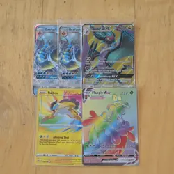 Pokemon TCG 16 Card Lot V/VMAX/GX Holo Full Art Orbeetle, Raikou, Flapple - Image 3