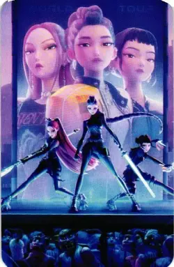 ZOEY MIRA RUMI HUNTR/X KPOP DEMON HUNTERS The Kpop Star Collectible Card - Image 1