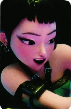 ZOEY HUNTR/X KPOP DEMON HUNTERS The Kpop Star Collectible Card - Image 1