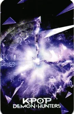 ZOEY HUNTR/X KPOP DEMON HUNTERS The Kpop Star Collectible Card - Image 2
