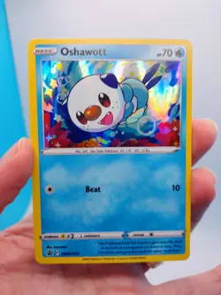 Oshawott Black Star Promo Holo Rare SWSH222 Sword & Shield Pokemon Card NM - Image 5