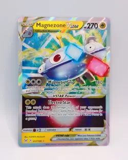 Magnezone VSTAR Holo Ultra Rare 057/196 Lost Origin Pokemon Card NM Fresh Pull - Image 1