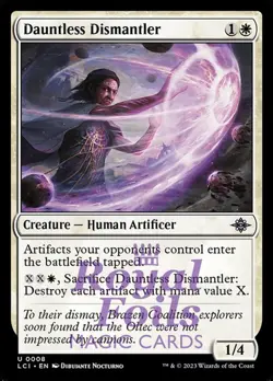Dauntless Dismantler 4x FOIL Lost Caverns of Ixalan MTG LCI Uncommon MINT white - Image 1