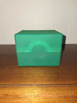 Spectrum Prism Hard Plastic Deck Box- *GREEN*- holds 100 Cards! *MTG * POKEMON* - Image 2
