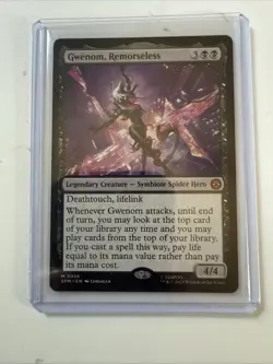 MtG Spider-Man, Gwenom, Remorseless M/NM SPM #0056 - Image 1