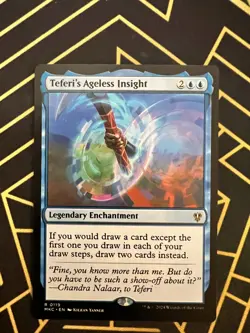 Teferi's Ageless Insight NM MTG Commander: Murders at Karlov Manor Regular - Image 1