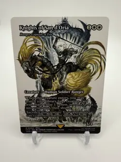 MTG Knights of San d’Oria/Ranger-Captain of Eos Showcase Final Fantasy 0002 NM - Image 1