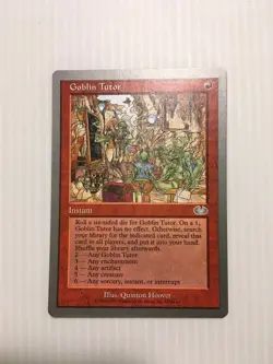 MTG Goblin Tutor - LP - Unglued - Magic the Gathering 1998 - Image 4