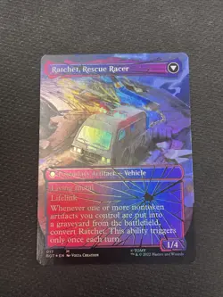 MTG: Ratchet Field Medic Shattered Glass FOIL Universes Beyond Transformers - Image 2