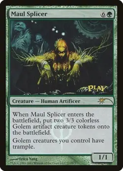Maul Splicer -Foil Light Play MTG Promos: WPN and Gateway - Image 1