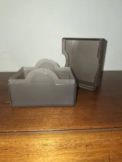 Spectrum Prism HARD PLASTIC Deck Box- BLACK - Holds 100 cards! *MTG * POKEMON* - Image 3