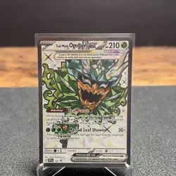 Pokemon TCG Teal Mask Ogerpon ex 166 SV Promo Black Star Holo Basic EN 210HP - Image 1