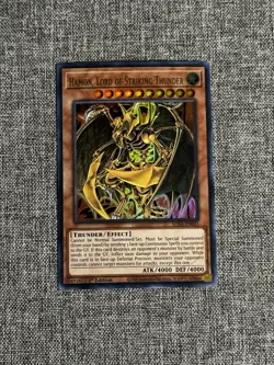 Yu-Gi-Oh! Hamon, Lord of Striking Thunder SDSA-EN043 1st Edition Ultra Rare NM - Image 1