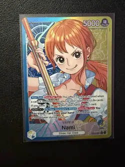 One Piece - Nami - OP11-041 Leader - Alternate Art - EN Holo - Image 3