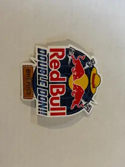Red Bull X One Piece Card Game Double Don!! Promo Sticker Only - Image 1