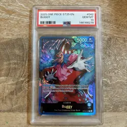 2025 ONE PIECE STARTER DECK ST25-BLUE BUGGY #042 BUGGY LEADER PSA 10 GEM MINT - Image 1