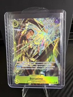 OP15 Borsalino (Alt Art) EB04-058 SR OP15 KAMI’S ISLAND ENGLISH ALTERNATE - Image 1