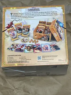 Disney Lorcana Wilds Unknown Illumineers Trove (8 Packs) Sealed TCG - Image 2