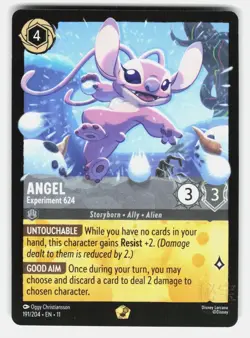 ANGEL - EXPERIMENT 624 11 191/204 - Lorcana - 2026 CHRISTIANSSON NM/M - Image 1