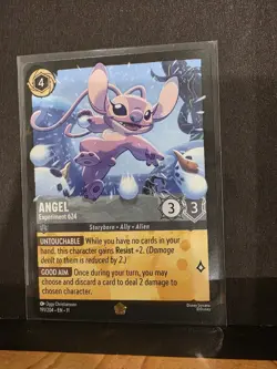 Angel Experiment 624 Legendary Non Foil Winterspell Lorcana - Image 1