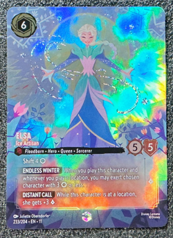 Elsa - Ice Artisan (Enchanted Foil) 233/204 - Winterspell (11) - Image 1