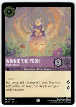 Lorcana | Holo Winnie the Pooh - Hunny Wizard | #59/204 Rise of the Floodborn - Image 1