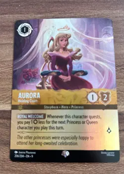 Aurora Holding Court Epic 206/204 Lorcana Fabled - Image 1