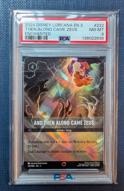And Then Along Came Zeus #222 PSA 8 - Image 1