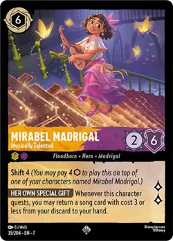 Mirabel Madrigal - Musically Talented 35/204. Lorcana Archazia's Island - Image 1