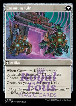 Clay-Fired Bricks / Cosmium Kiln 4x FOIL Lost Caverns of Ixalan MTG LCI Uncommon - Image 2