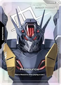 Gundam TCG - [R-034 C+] Phantom Aria - Resource (C+) Holofoil - Image 1