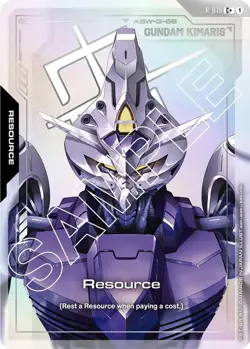 Gundam TCG - Dual Impact - Resource (C+) Holofoil [GD02 - R-019] - Image 1