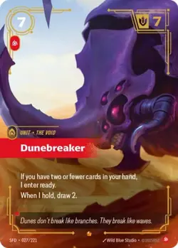 Riftbound - [SFD - 027/221 Epic] Dunebreaker Foil - Image 1