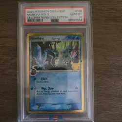 Pokemon 2021 Celebrations Promo swsh136 Delta Species Mimikyu Holo PSA 10 graded - Image 1