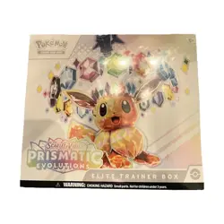 Pokemon TCG Scarlet & Violet Prismatic Evolutions Elite Trainer Box Eevee 2025 - Image 1
