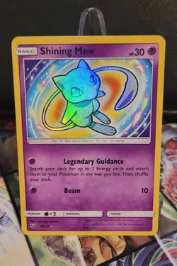 Shining Mew 40/73 Rare Shining Shining Legends Pokemon NM - Image 2