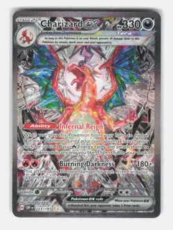Pokemon TCG Obsidian Flames - Charizard EX 223/197 Special Illustration Rare LP - Image 1