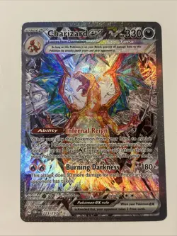 Pokemon TCG: Charizard ex Special Illustration Rare 223/197 NM Obsidian Flames - Image 1