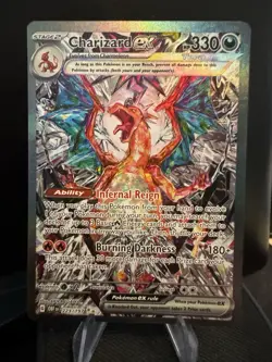 Pokemon TCG Charizard Ex 223/197 Obsidian Flames Special Illustration Rare NM - Image 1