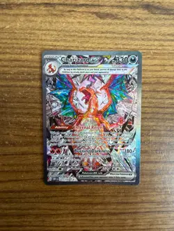Pokemon TCG Charizard ex Sv03: Obsidian Flames 223/197 Special Illustration Rare - Image 1