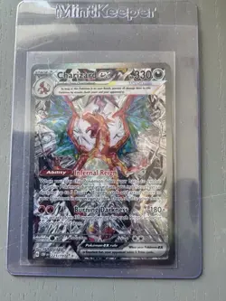 Pokemon TCG Charizard EX 223/197 Obsidian Flames Special Illustration Rare PSA - Image 1