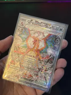 Pokemon TCG Charizard EX 223/197 Obsidian Flames Special Illustration Rare Card - Image 3