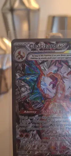 Pokemon TCG Charizard EX 223/197 Special Illustration Rare Obsidian Flames NM - Image 2