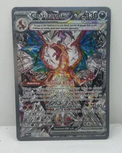 Pokemon TCG Charizard EX 223/197 Special Illustration Rare Obsidian Flames NM - Image 1