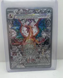 Pokemon TCG Charizard EX 223/197 Special Illustration Rare Obsidian Flames NM - Image 3