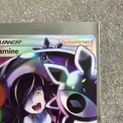 Pokemon TCG Lusamine Ultra Prism 153/156 Holo Full Art Ultra Rare NM - Image 3