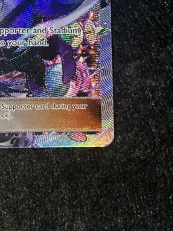 Pokemon TCG Lusamine (Full Art) 153/156 Sm-Ultra Prism Holo NM - Image 3