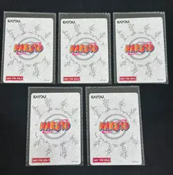 Kayou Promo Naruto Uzumaki NREA-PR-002 Sealed English PR Card GV13 (5card) - Image 2