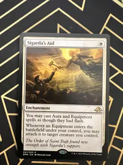Sigarda's Aid LP MTG Eldritch Moon Regular - Image 1
